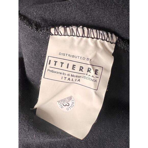 VTG CNC Angels LS Size 2XL Black White Embroidered Eagle & Patches 100% Cotton - Picture 8 of 10